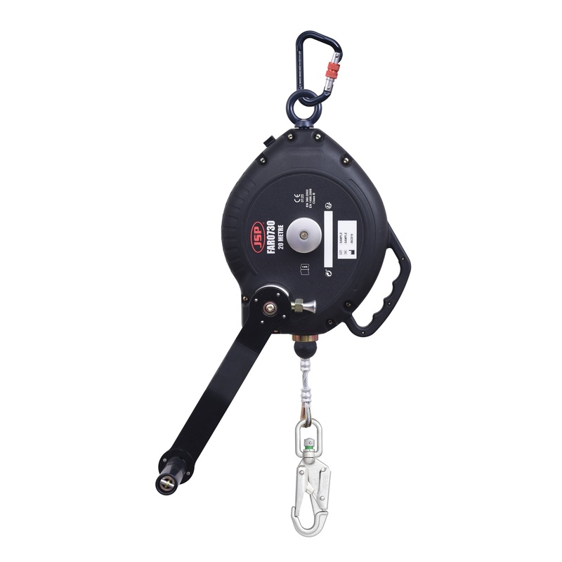 JSP 20m Wire Self Retractable Lifeline – Integrated Winch for Rescue