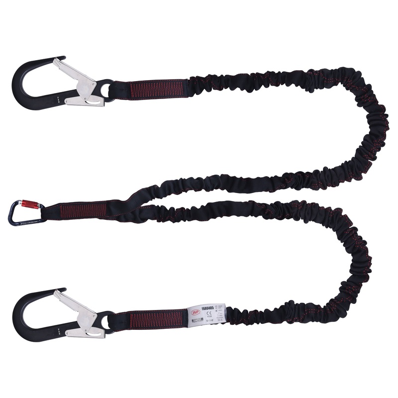 JSP K2 2m Twin Fall Arrest Lanyard – Internal Energy Absorber