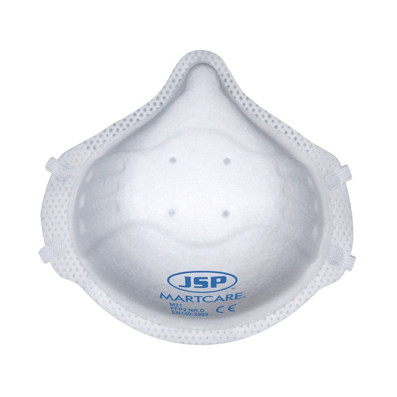 JSP Martcare Disposable Moulded Mask (M21) FFP2 – Box of 20