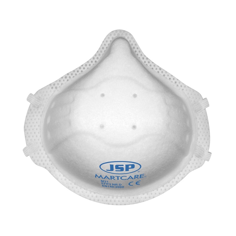JSP Martcare Disposable Moulded Mask (M31) FFP3 – Box of 20