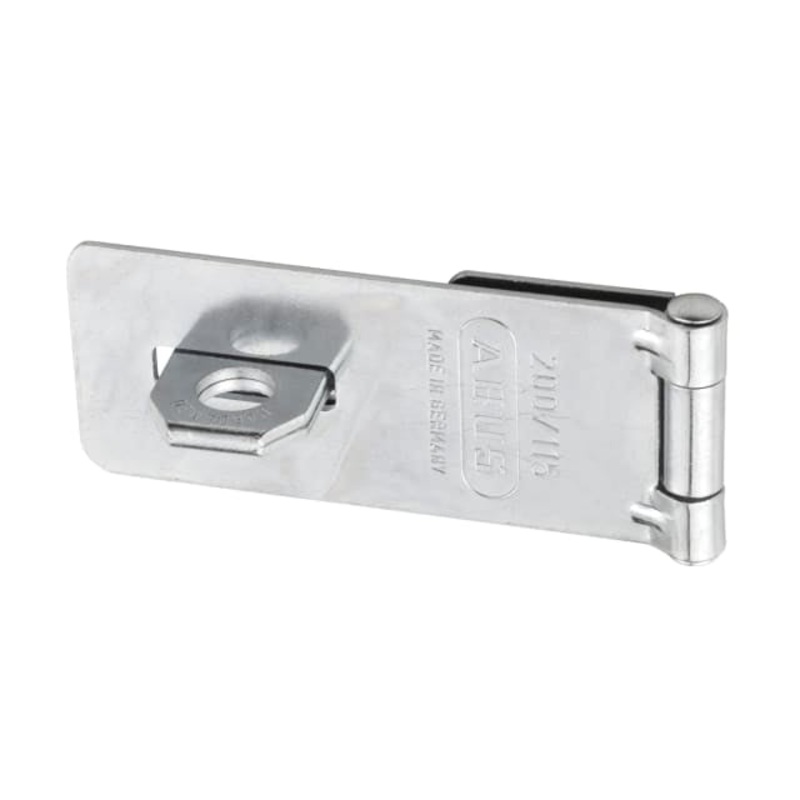 ABUS Mechanical 200/115 Hasp & Staple Carded 115mm