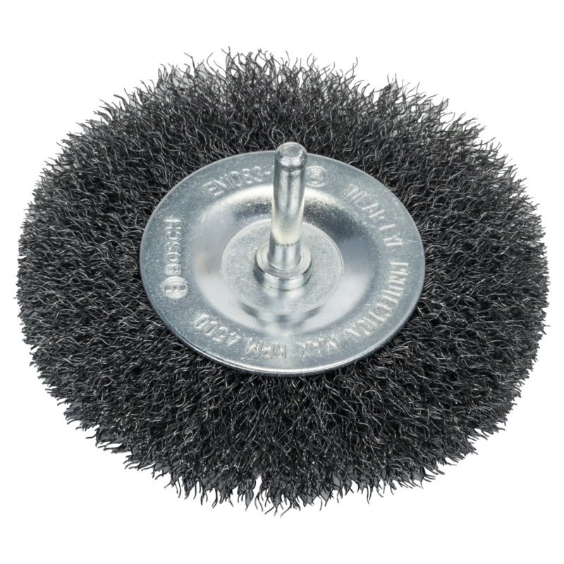 Bosch Professional Crimped Wire Wheel – Steel, 100×0.2mm, 100mm Diameter, 10mm Arbor Size
