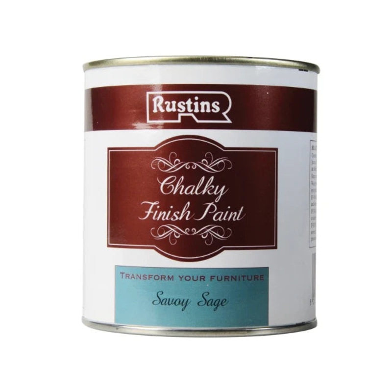 Rustins Chalky Finish Paint Savoy Sage 500ml