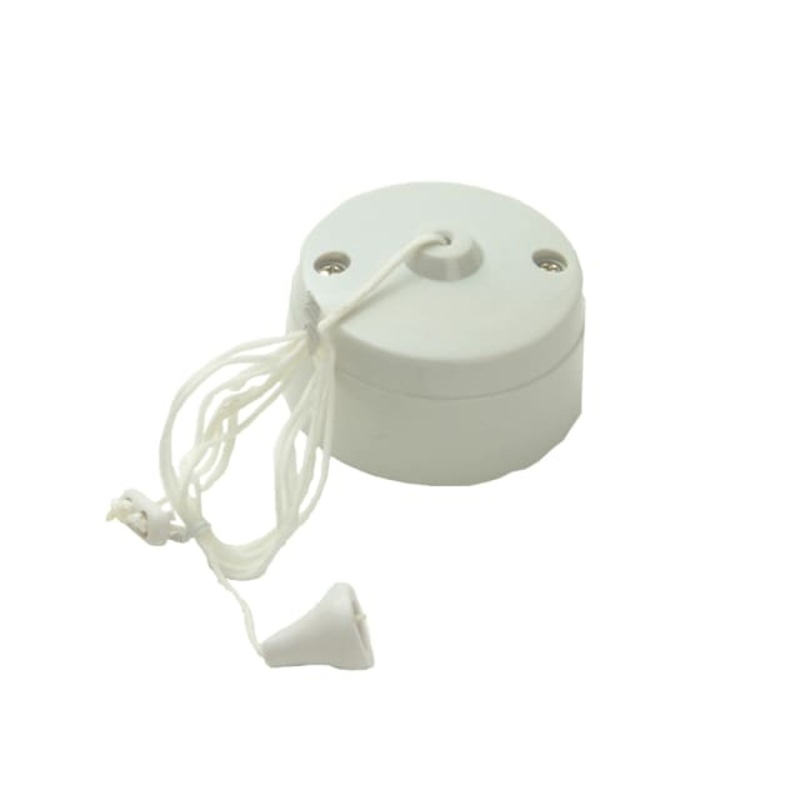 SMJ Ceiling Pull Switch 6A 1-Way Trade Pack