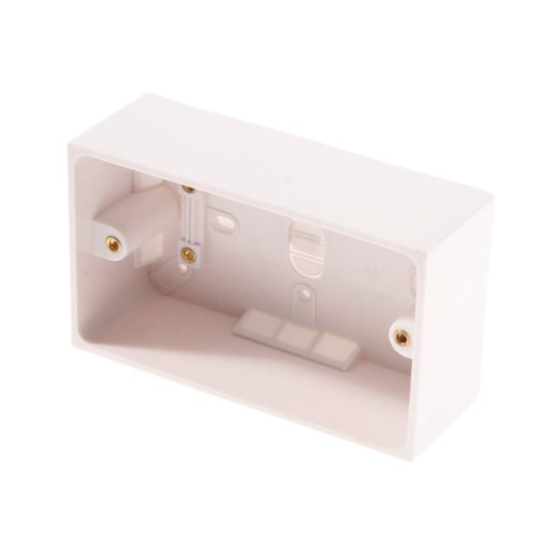 SMJ Pattress Box Double 44mm Trade Pack