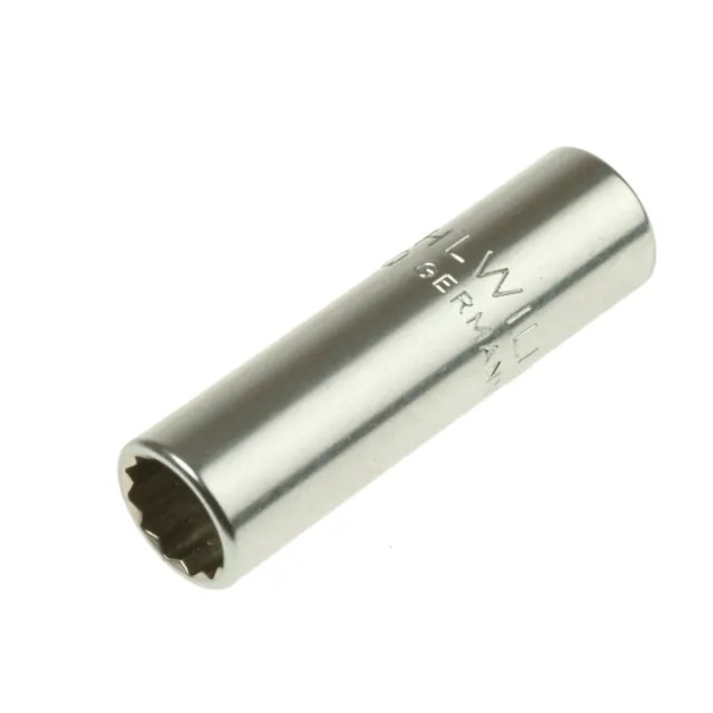 Stahlwille Bi-Hexagon Socket Extra Deep 1/4in Drive 1/2in