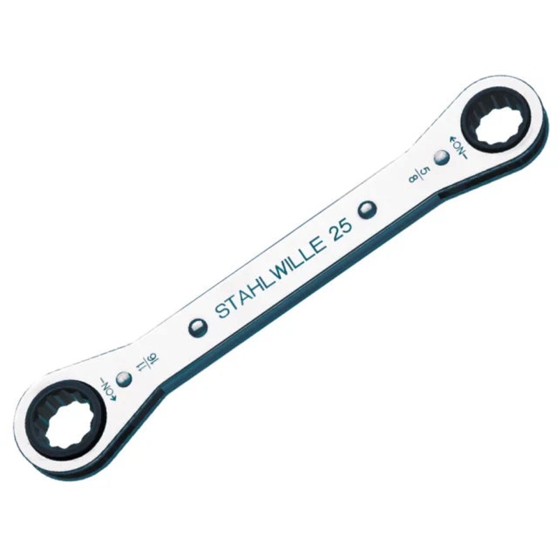 Stahlwille Ratchet Ring Spanner 1/4 x 5/16in