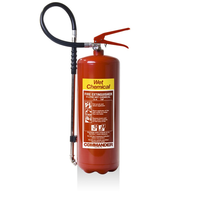 Commander 6ltr Wet Chemical Fire Extinguisher