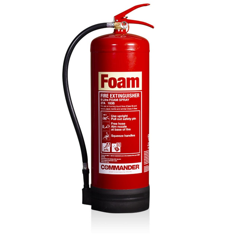 Commander 9ltr AFFF Foam Fire Extinguisher