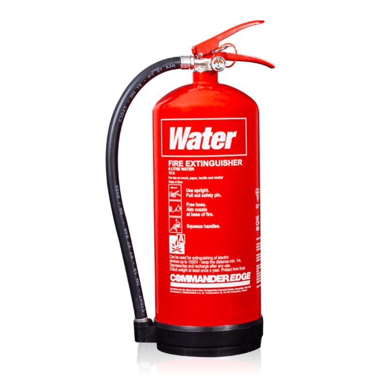 CommanderEDGE 6ltr Water Fire Extinguisher