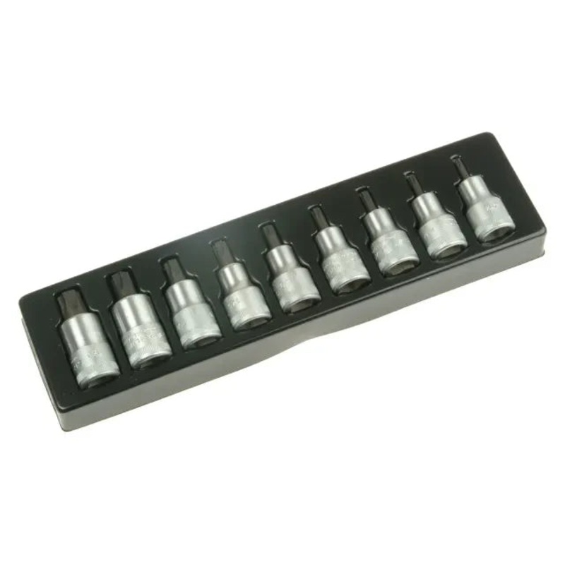 Stahlwille 1/2in Drive TORX Socket Set, 9 Piece