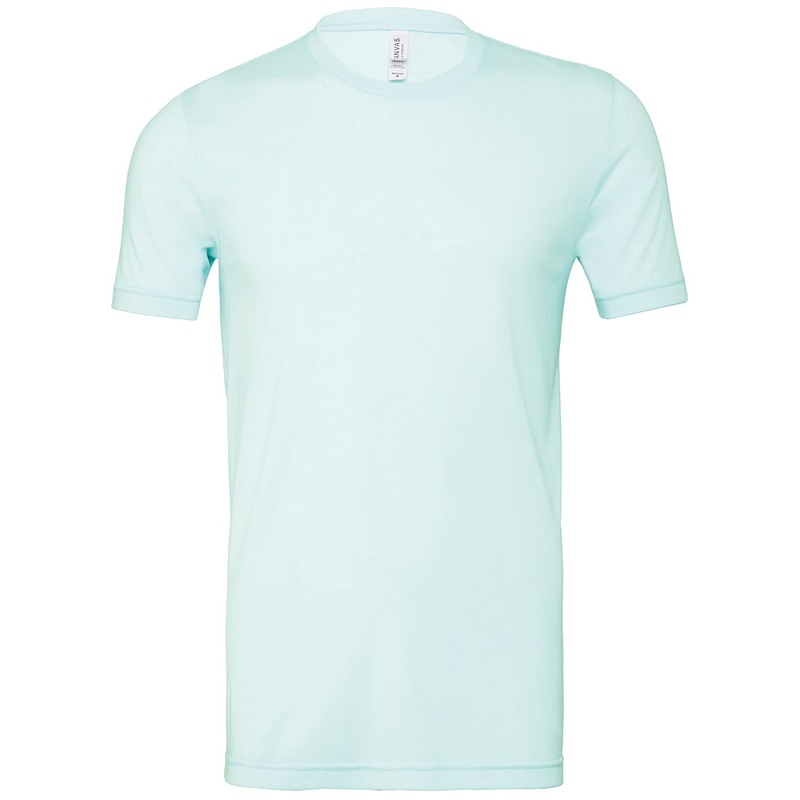 Bella Canvas Unisex Triblend Crew Neck T-Shirt – Ice Blue Triblend