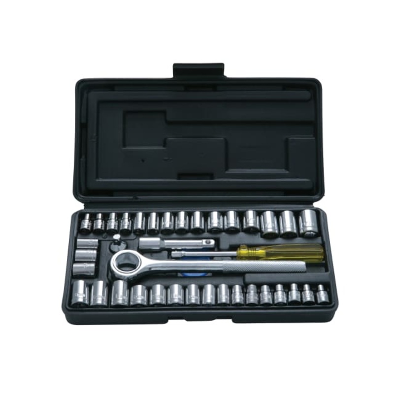 BlueSpot Tools Mixed Drive Socket Set, 40 Piece