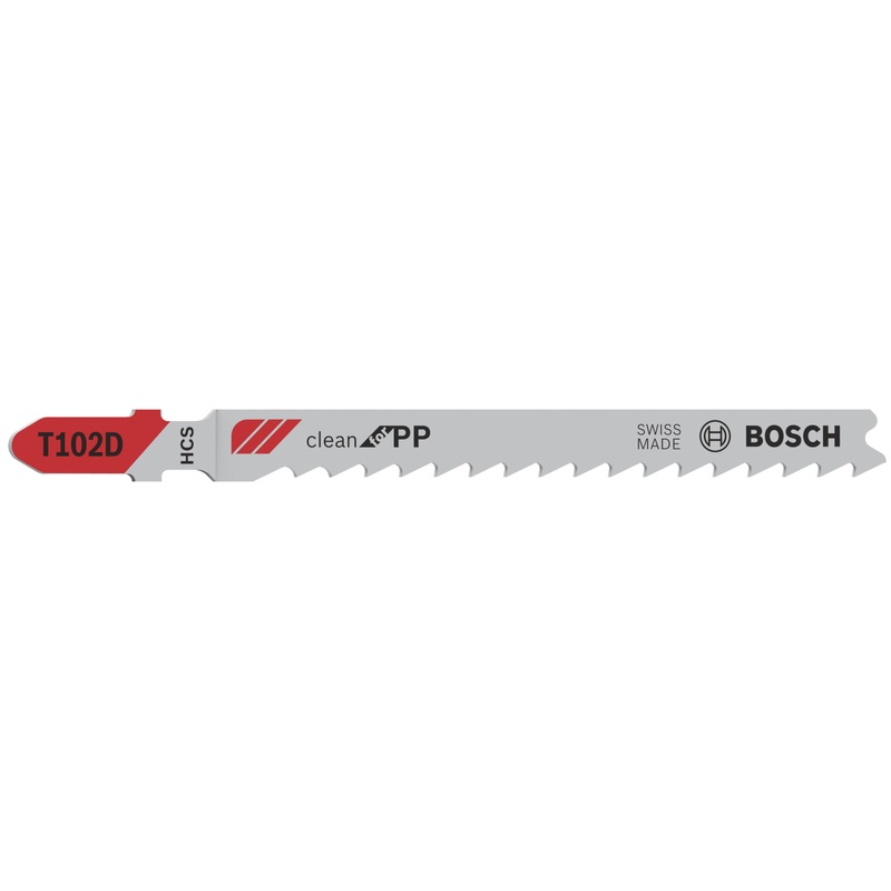 Bosch Professional Jigsaw Blade T102D Clean for PP