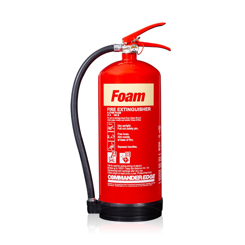 CommanderEDGE 6ltr Foam Fire Extinguisher