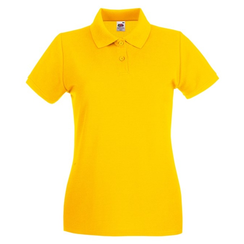 Fruit Of The Loom Women’s Premium Polo – Sunflower