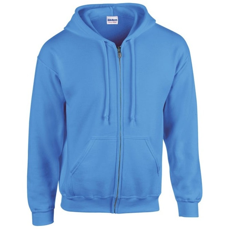 Gildan Heavy Blend Full Zip Hooded Sweatshirt – Carolina Blue