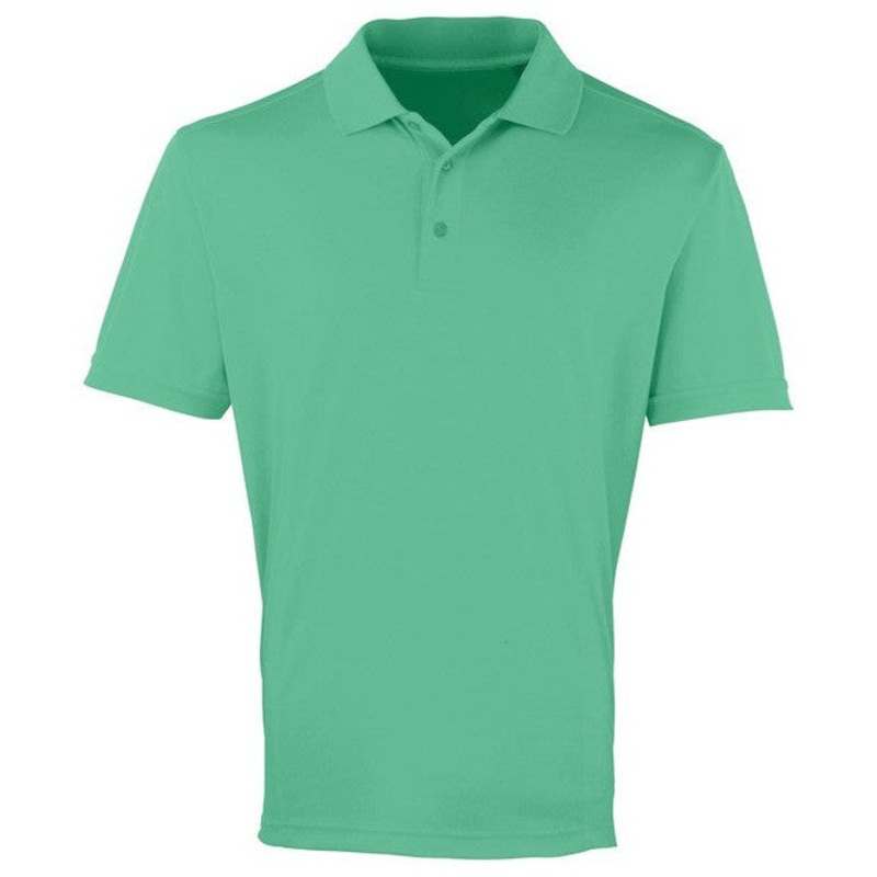 Premier Coolchecker Piqu Polo – Kelly