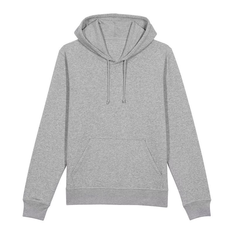Stanley/Stella Drummer The Essential Unisex Hoodie Sweatshirt (Stsu812) – Heather Grey