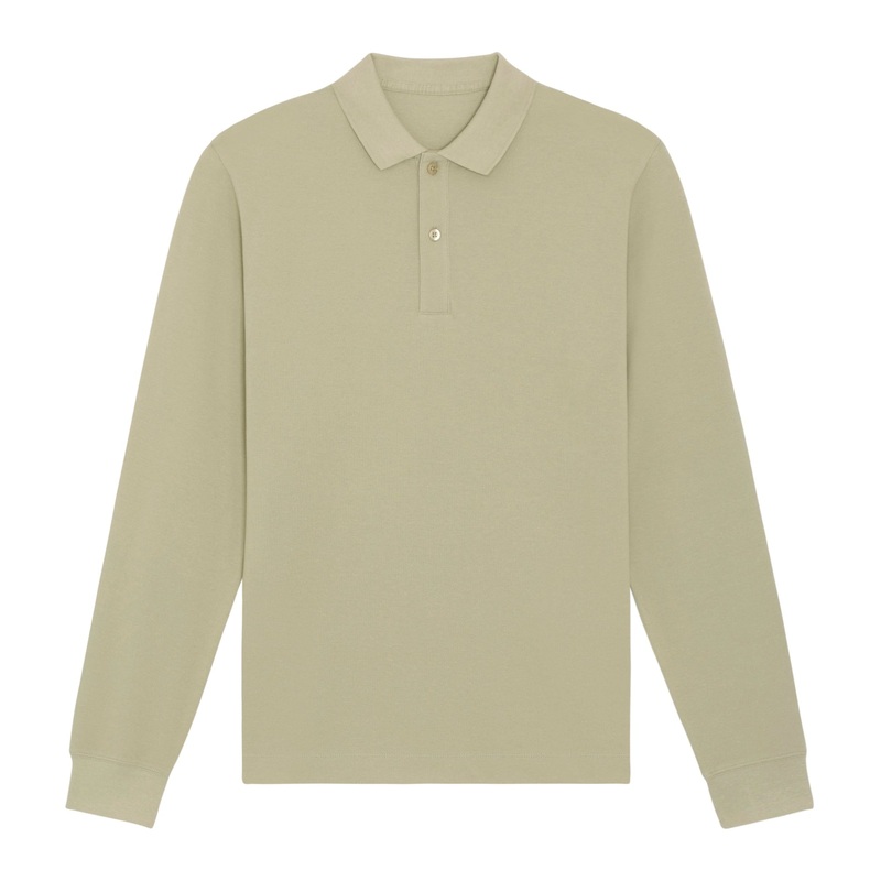 Stanley/Stella Prepster Long Sleeve Unisex Polo (Stpu332) – Sage