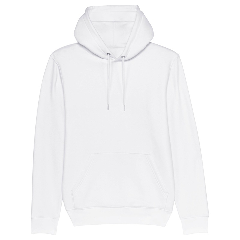 Stanley/Stella Unisex Cruiser Iconic Hoodie Sweatshirt (Stsu822) – White