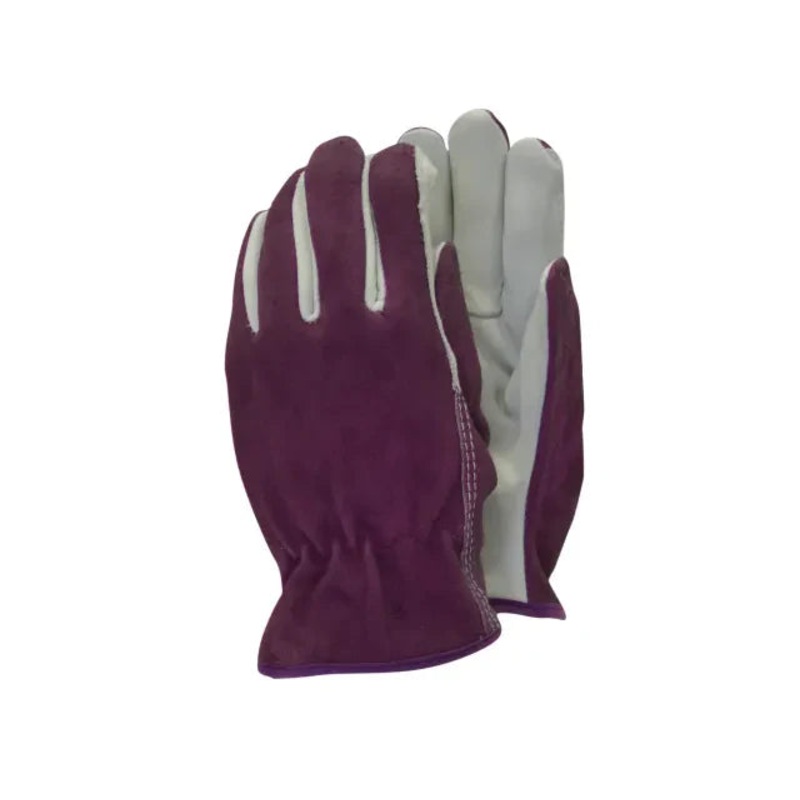 Town & Country TGL114M Premium Leather & Suede Ladies’ Gloves – Medium