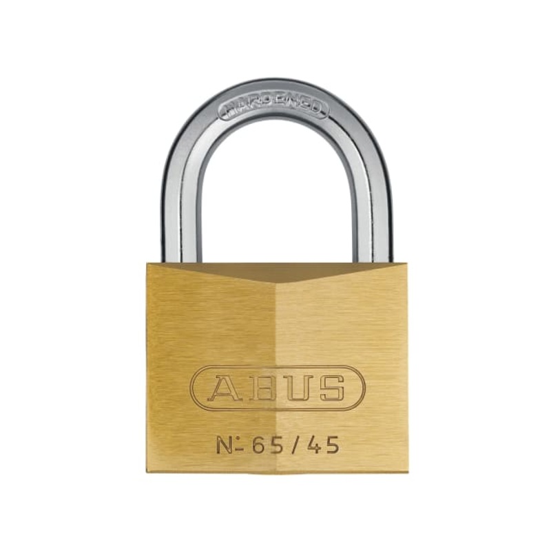 ABUS Mechanical 65/45mm Brass Padlock Keyed Alike 454