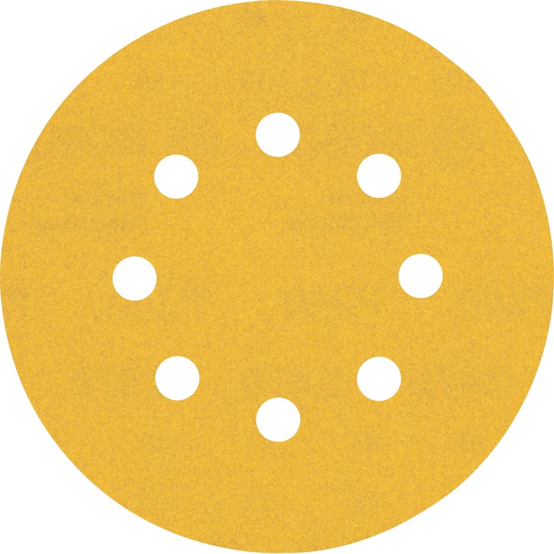 Bosch Professional Expert C470 Sandpaper – 125mm, 8 Holes, G 240  for Random Orbital Sanders