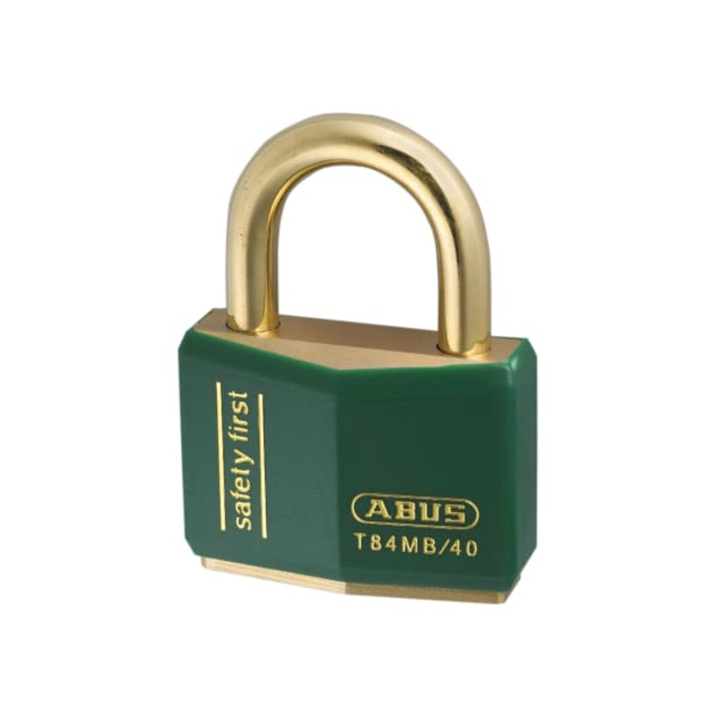 ABUS Mechanical T84MB/40mm Green Rustproof Padlock Keyed Alike 8403