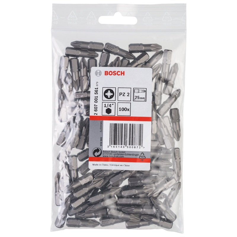 Bosch Professional PZ2 (25mm) x 100