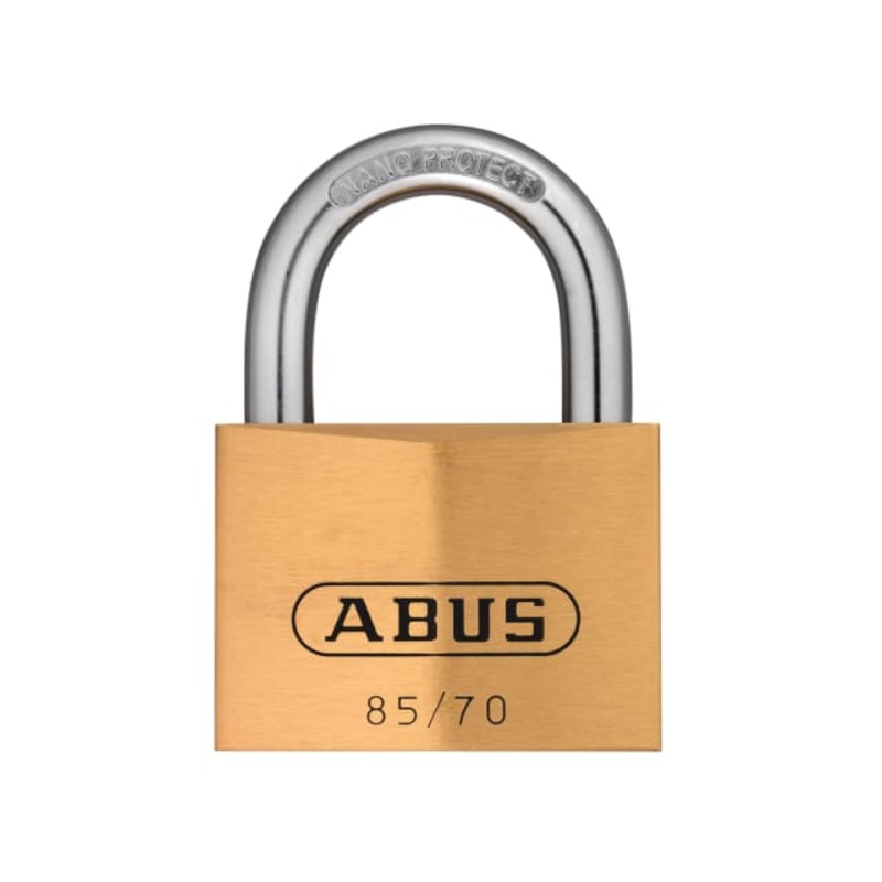 ABUS Mechanical 85/70mm Brass Padlock Keyed Alike 121