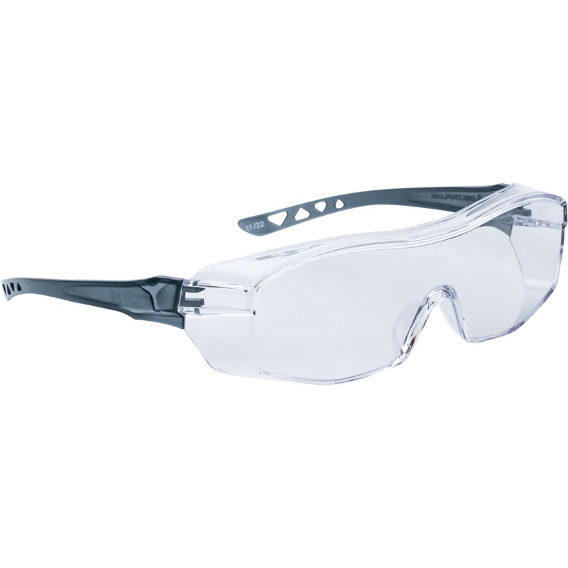 Delta Plus HEKLA2 Clear-Lens Overspecs  Anti-Scratch & UV Protection Safety Glasses