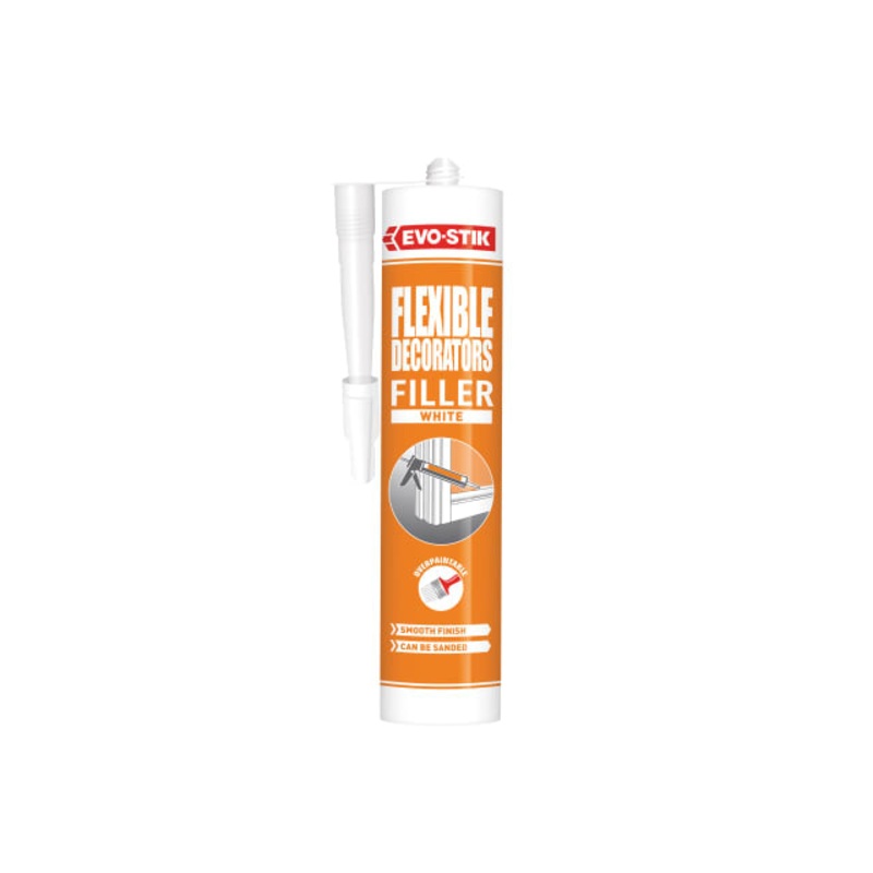 EVO-STIK Decorators Flexible Acrylic Filler White C20