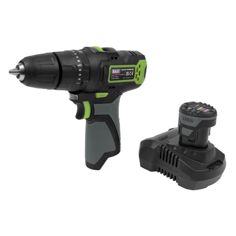 Sealey Cordless Combi Drill 10mm 10.8V SV10.8 Series