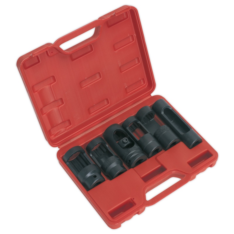 Sealey Diesel Injector Window Socket Set 6pc 1/2Sq Drive