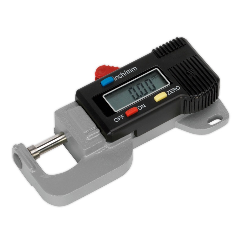 Sealey Digital External Micrometer 0-12.7mm(0-0.5)
