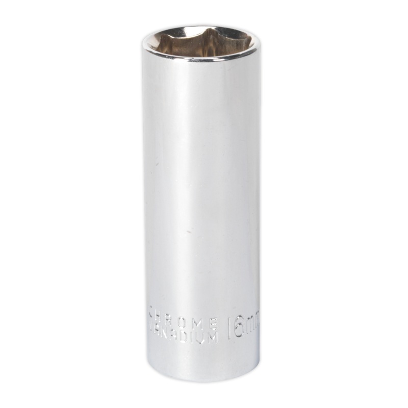 Sealey Spark Plug Socket 16mm 1/2Sq Drive Magnetic