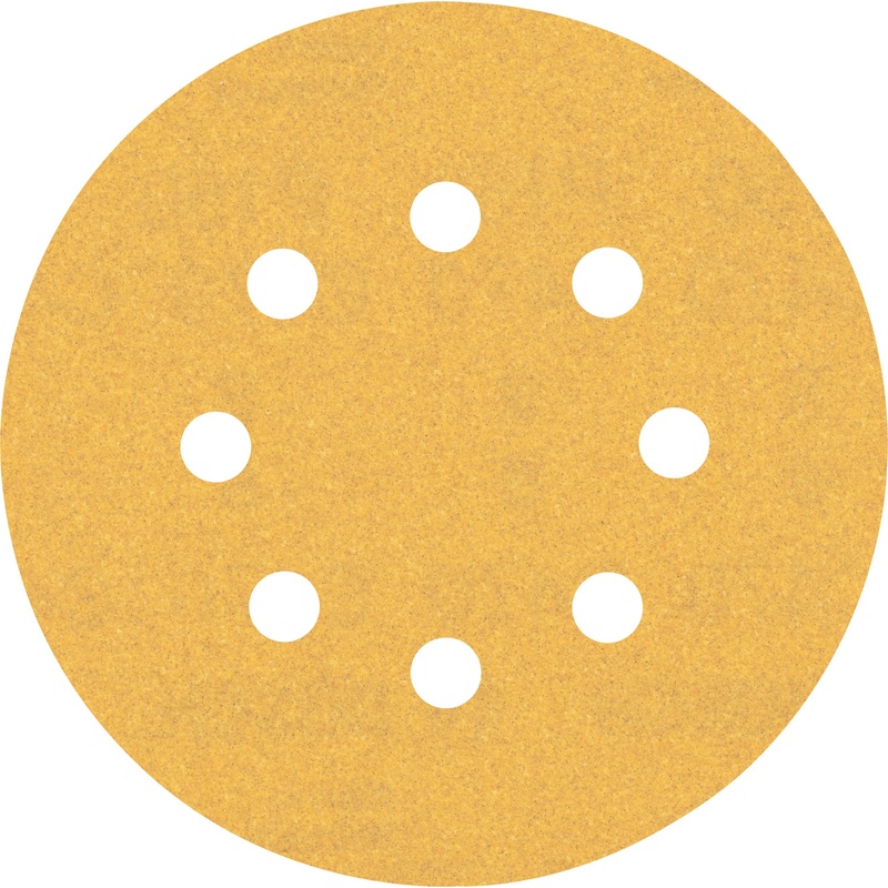 Bosch Professional Expert C470 Sandpaper – 125mm, 8 Holes, G 150  for Random Orbital Sanders