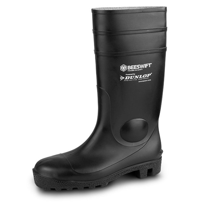 Dunlop Aston Safety Black Wellington Boots