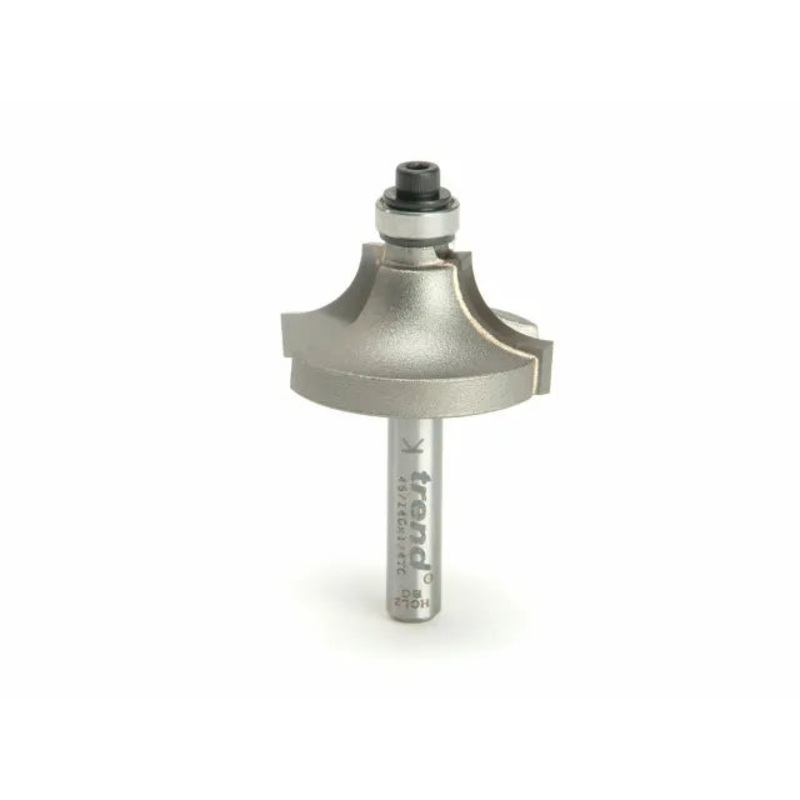 Trend 46/140 x 1/4 TCT Bearing Guided Ovolo & Round Over 9.5mm Radius