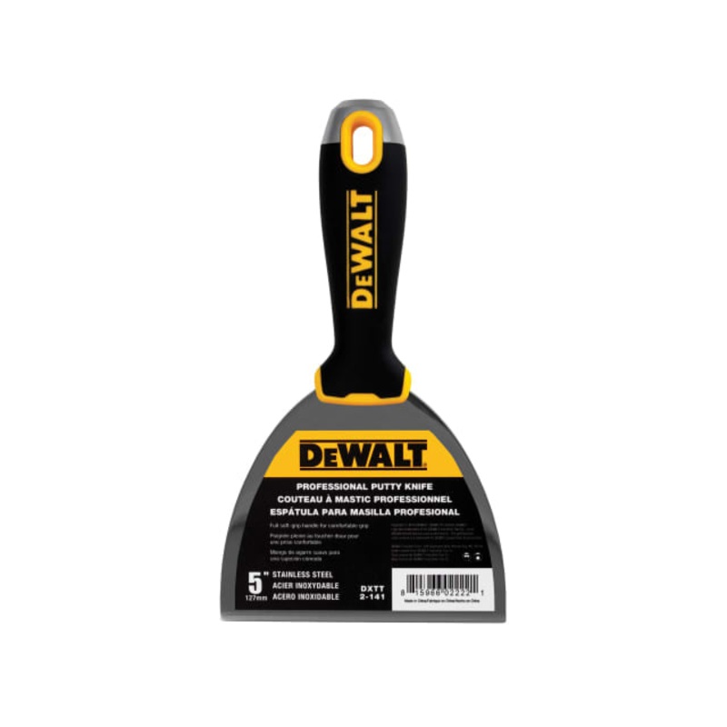 DEWALT Drywall Hammer End Jointing/Filling Knife 125mm (5in)