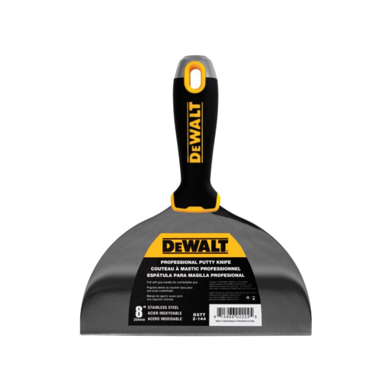 DEWALT Drywall Hammer End Jointing/Filling Knife 200mm (8in)