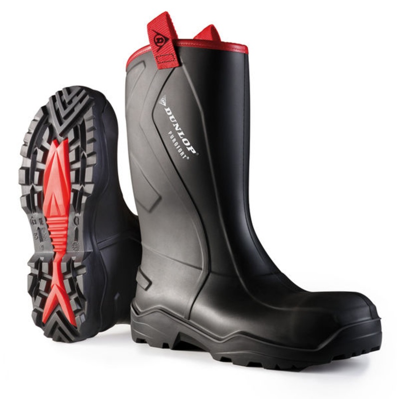 Dunlop Purofort+ Rugged Full Safety Wellingtons Boots