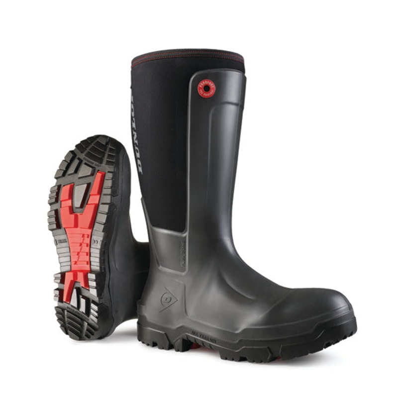 Dunlop Snugboot Workpro Boots|Black|UK 6|UK 7|UK 8|UK 9|UK 10|UK 11|UK 12