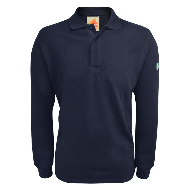 Orbit International Baird: Inherent FR ARC Long Sleeve Polo Shirt