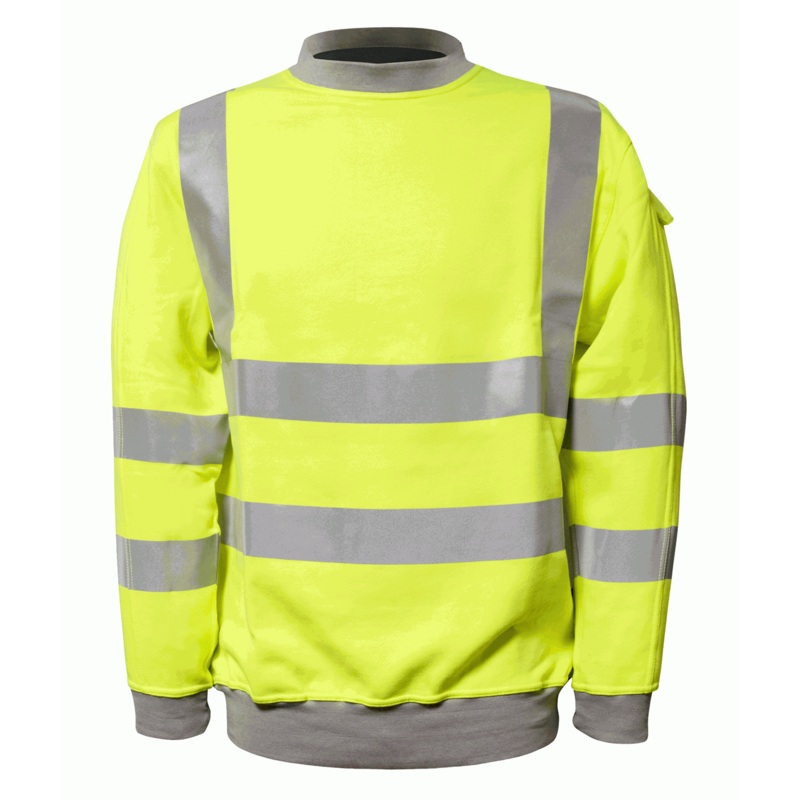Orbit International Basov: Inherent FR ARC Sweatshirt In Hi Vis Yellow