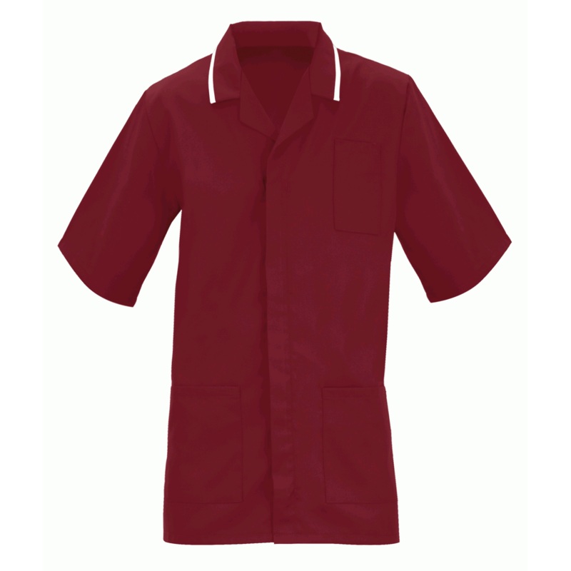 Orbit International Men’S Healthcare Tunic – Burgundy