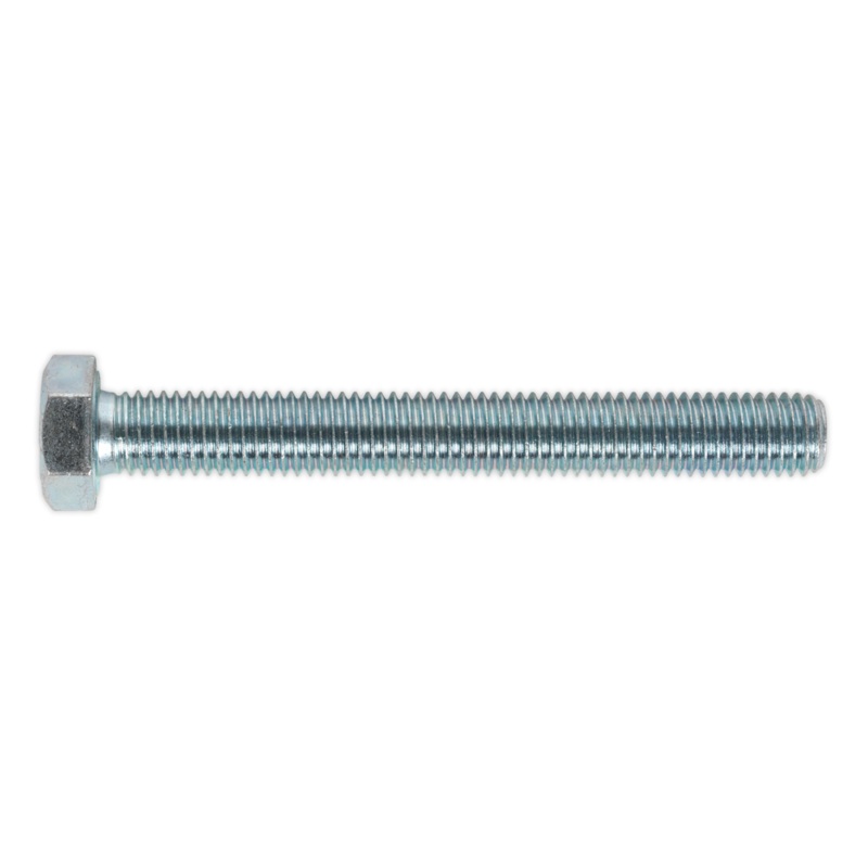 Sealey HT Setscrew M12 x 100mm 8.8 Zinc Pack of 10