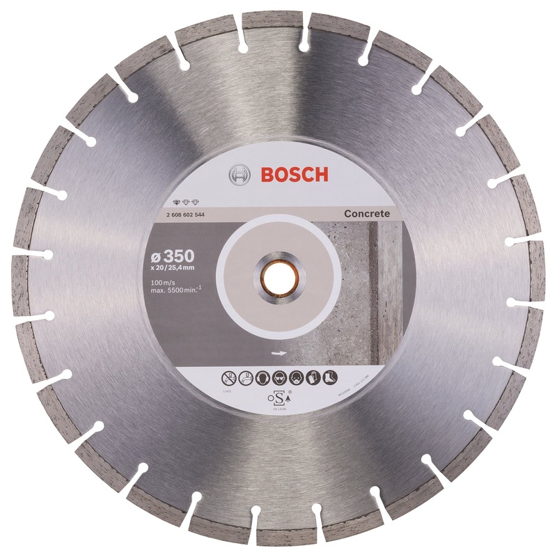 Bosch Professional Diamond Cutting Disc for Concrete – 350 x 20/25, 40 x 2.8 x 10mm