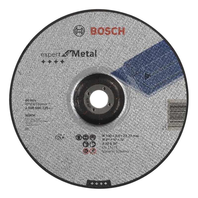 Bosch Professional Metal Cutting Disc with Depressed Centre A 30 S BF – 230mm x 3.0mm
